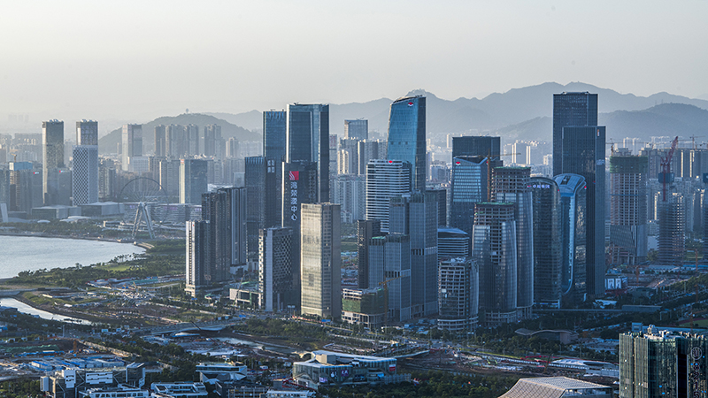 圖為深圳前海城市風(fēng)光。
